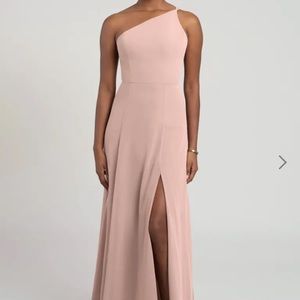 Jenny Yoo Kora whipped apricot dresses